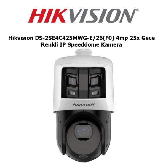 Hikvision DS-2SE4C425MWG-E/26(F0) 4MP 25x Zoom Gece Renkli PTZ IP Kamera
